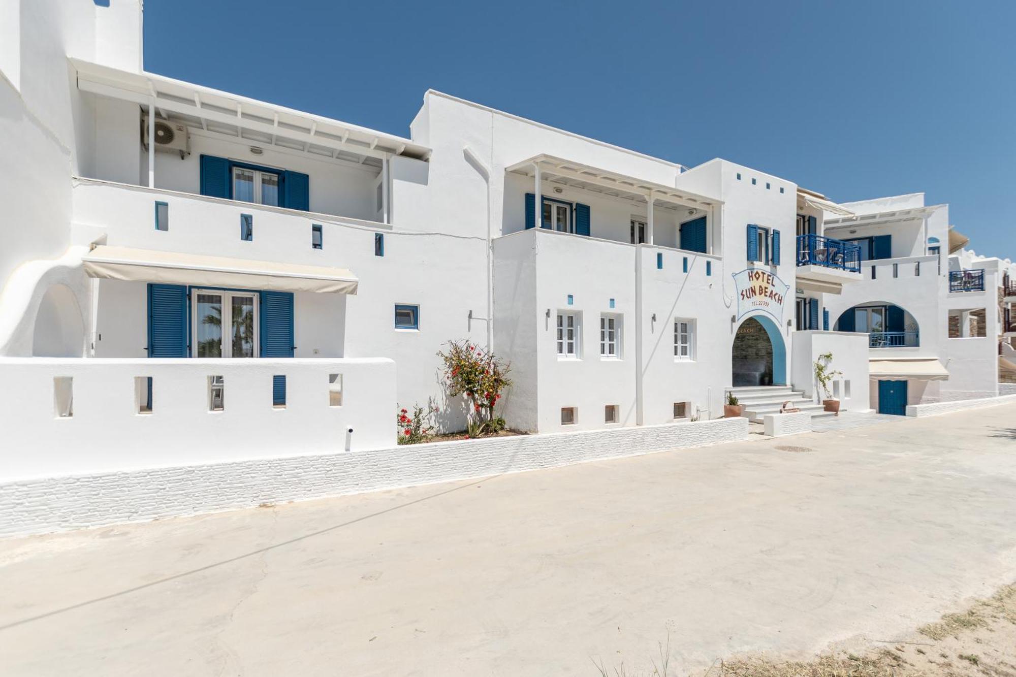 Sun Beach Hotel Naxos City Exterior foto