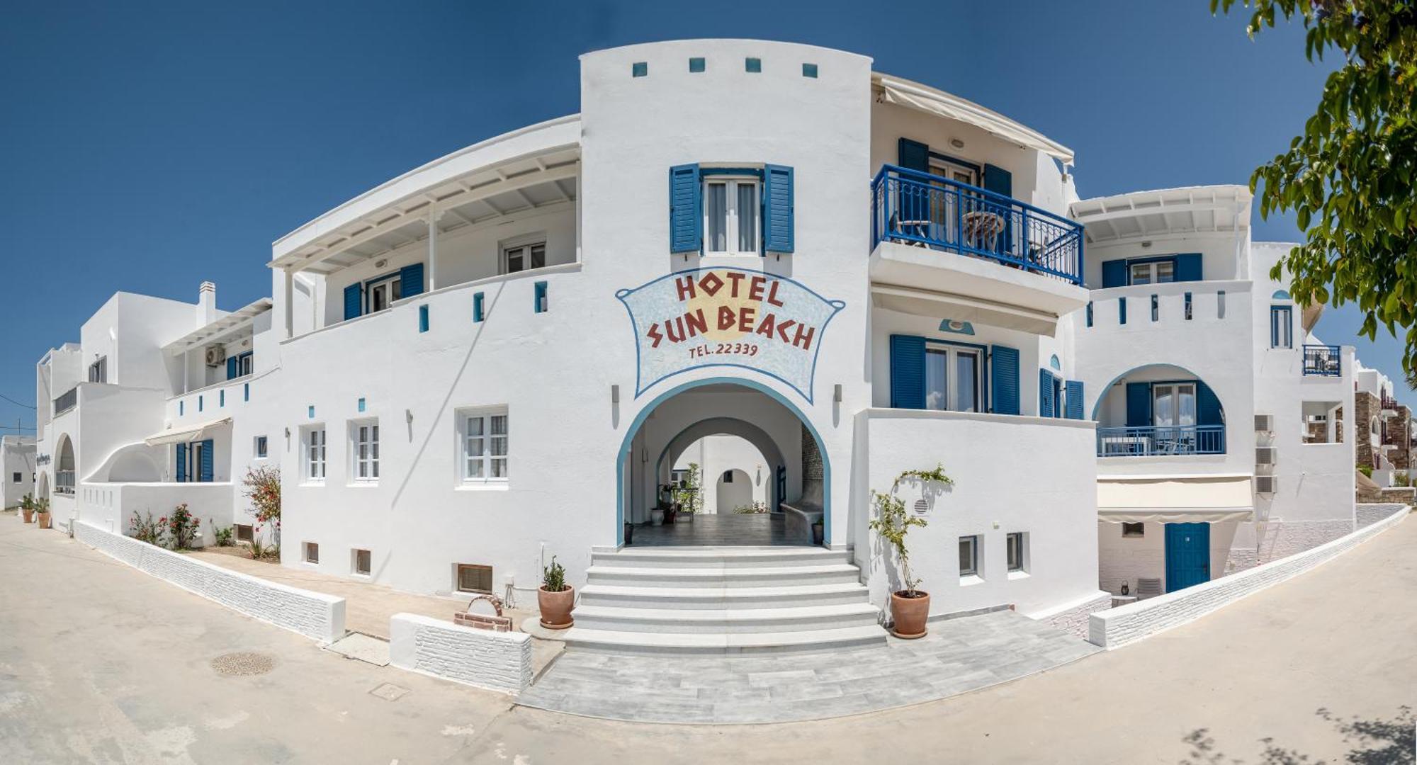 Sun Beach Hotel Naxos City Exterior foto