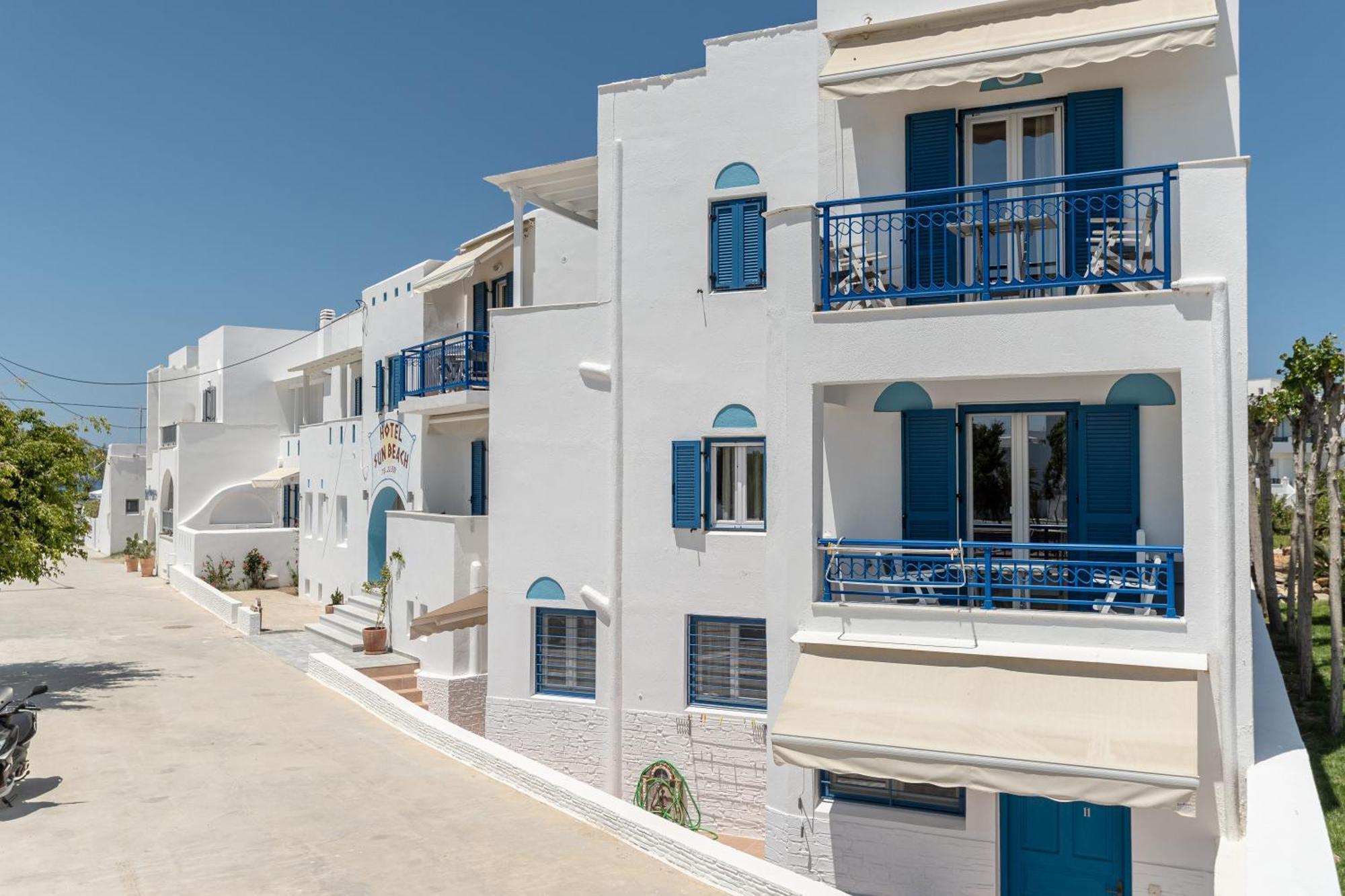 Sun Beach Hotel Naxos City Exterior foto