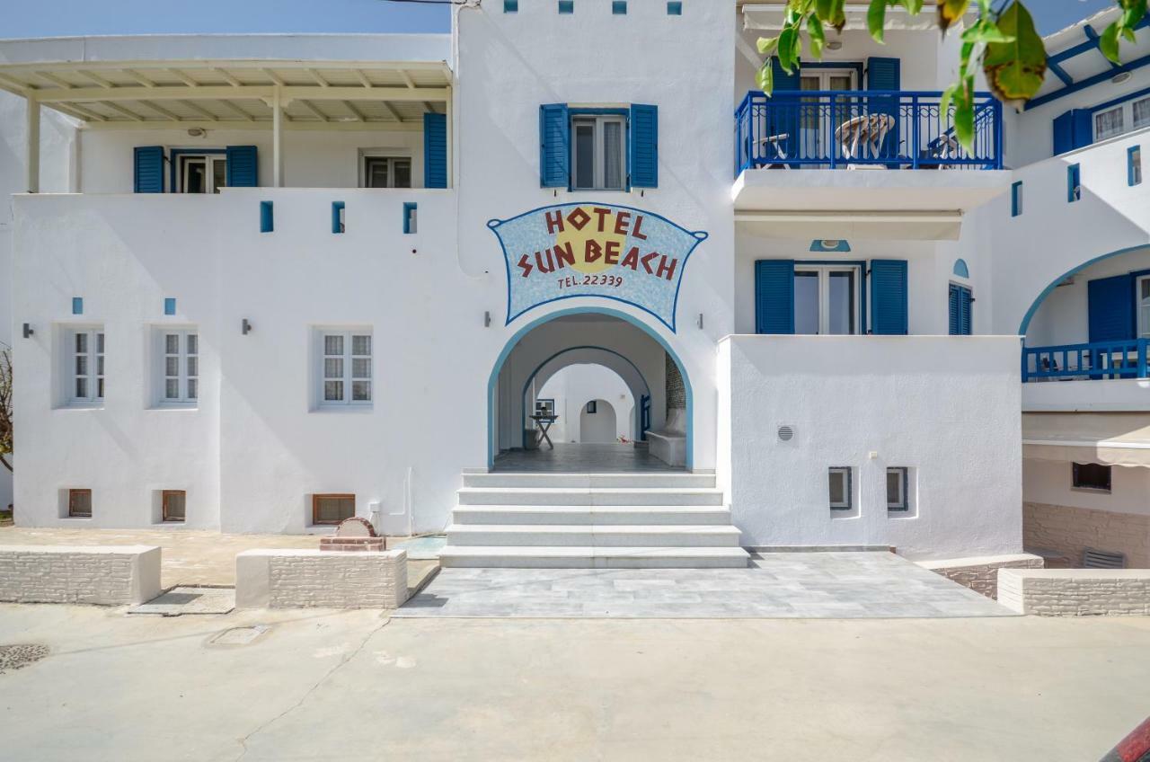 Sun Beach Hotel Naxos City Exterior foto