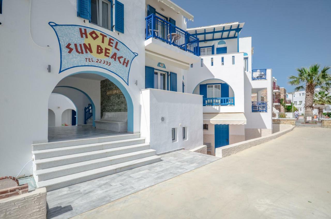 Sun Beach Hotel Naxos City Exterior foto